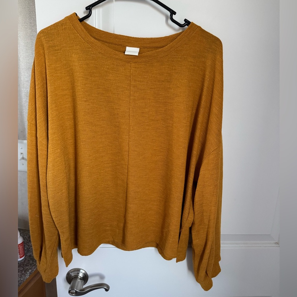 Mustard Colored Top